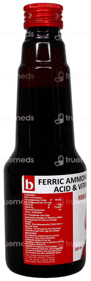 Ferglow Red Syrup 225Ml